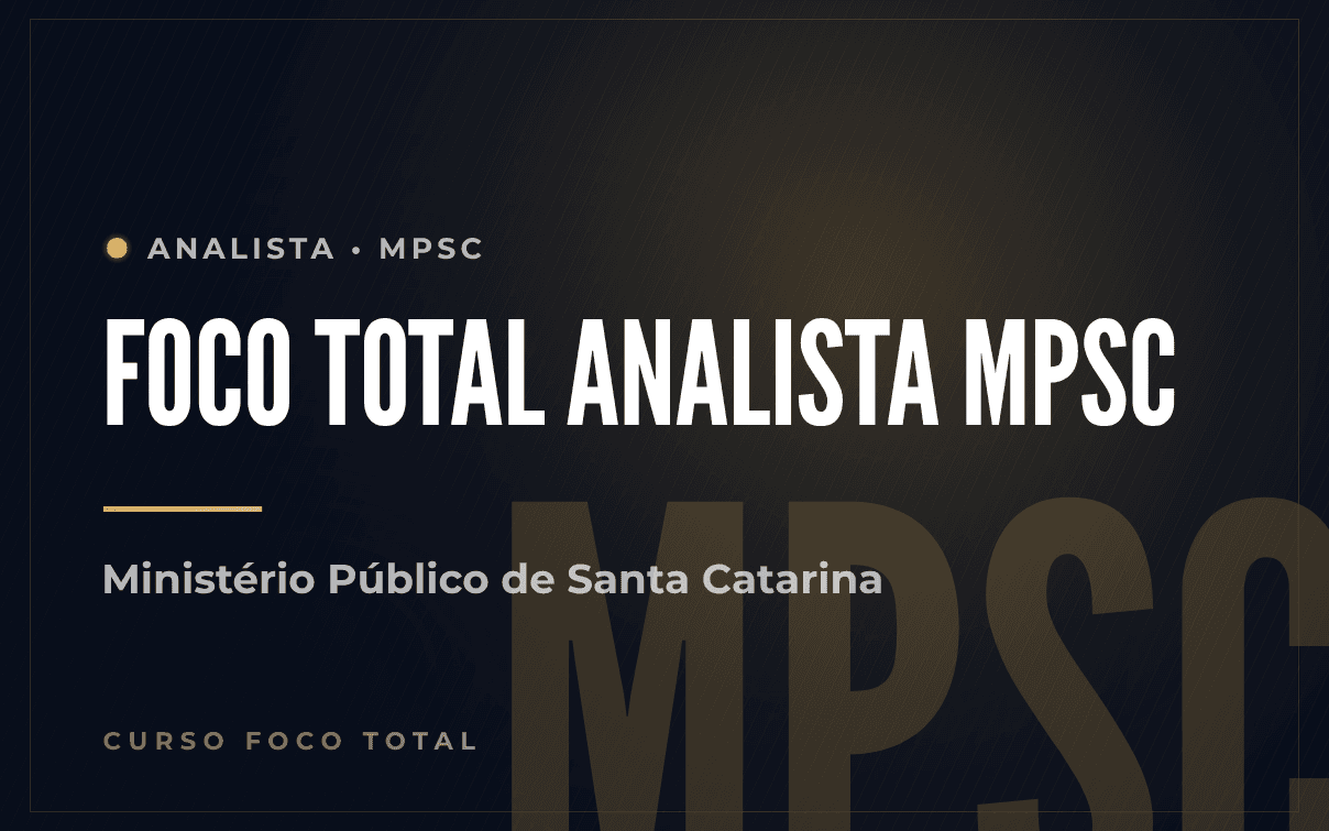 Foco Total Analista MPSC